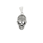 Gothic Skeleton Stainless Steel Pendant Necklace