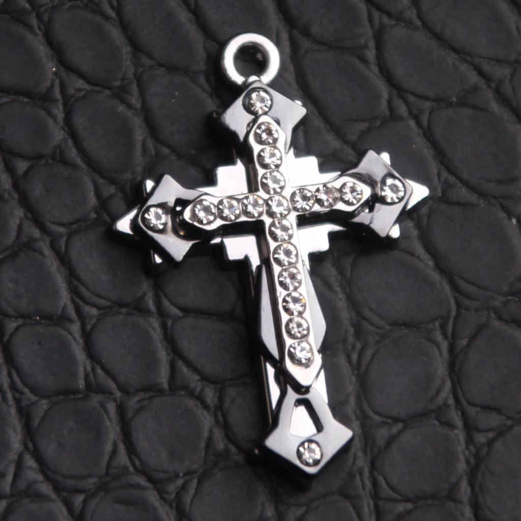 Cross Stainless Steel Pendant Necklace