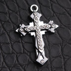 Cross Stainless Steel Pendant Necklace