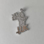 925 Silver VVS Moissanite Angel Pendant Necklace