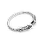 Viking Dragon Head Bracelet — Stainless