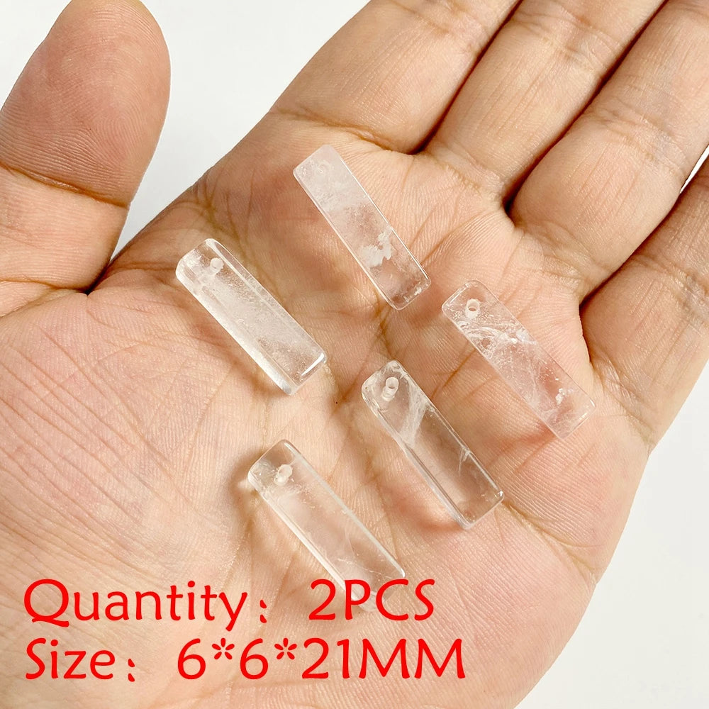 Crystal Quartz Iced Pendant — DIY Craft Set