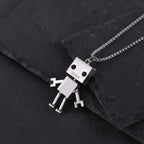 Robot Pendant Necklace with Adjustable Limbs — Street Dance