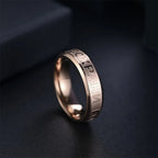Orthodox Russian Christian Ring for Men Women 316L Stainless Steel Prayer Bands Religious Inscription Vintage Jewelry