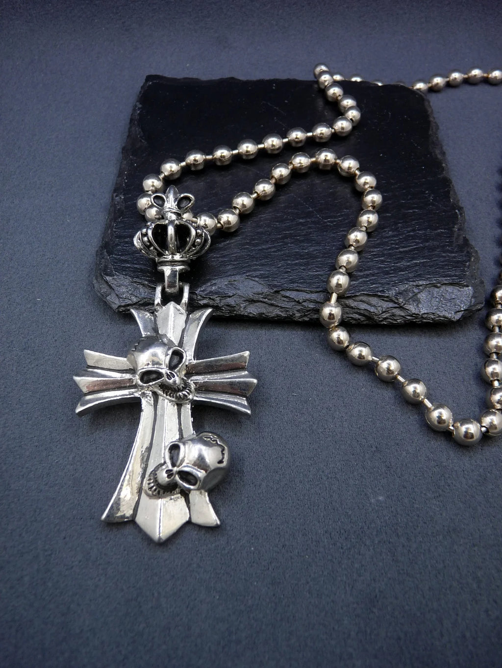Gothic Crow Skull Jewelry
