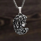 Retro Medusa Pendant Necklace Punk Gothic Snake Shaped Fashion Jewelry For Men Women Gathering Party Birthday Holiday