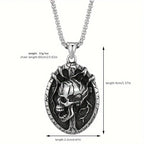 Skull Vine Pendant Necklace — Gothic 60CM