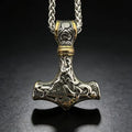 Thor Hammer Steel Pendant 316L Nordic Odin