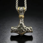 Thor Hammer Steel Pendant 316L Nordic Odin