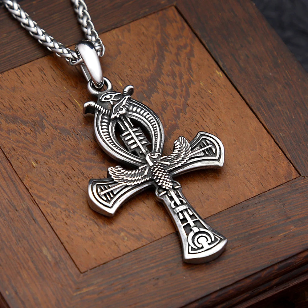 Eye of Horus Stainless Steel Pendant Necklace