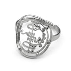 Baphomet Steel Ring Sigeal Sigil Lucifer Satan
