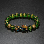 Color-Changing Natural Stone Pi Xiu Beaded Bracelet