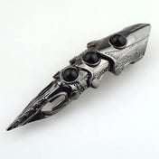 Statement Double Loop Armor Ring — Full Finger