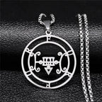 Astaroth Sigil Pendant Necklace — Stainless Steel