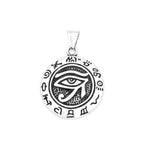 Egyptian Eye of Horus Pendant — Stainless