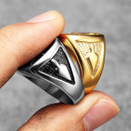 Masonic Ring — Stainless Steel