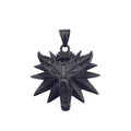 Viking Wolf Stainless Steel Pendant Necklace