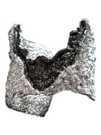 Textured Lava Cyberpunk Ring — Stainless Steel
