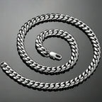 Cuban Link Chain Necklace 10mm — Stainless Steel