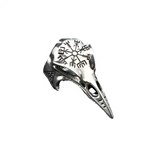 Retro Viking Bird Skull Ring — Zinc Alloy