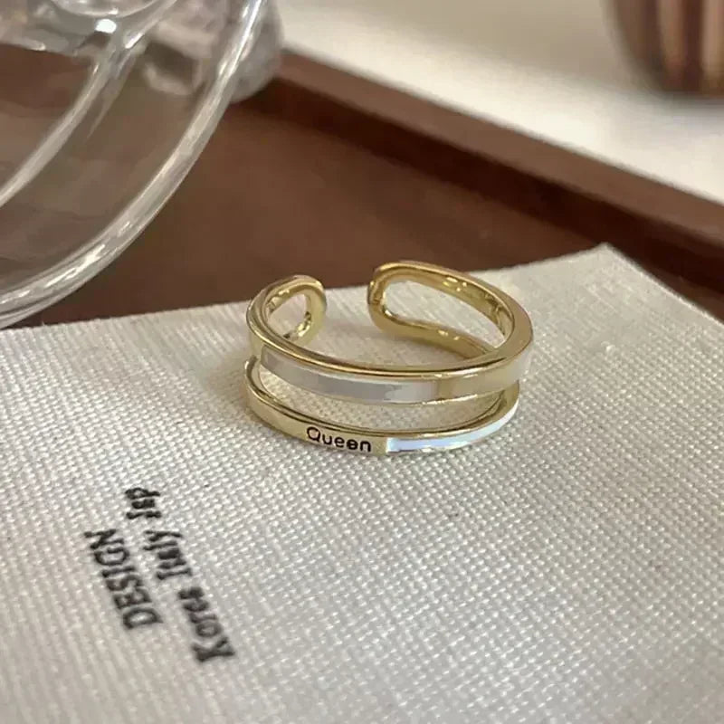Articulated Snake Ring — Black