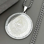 Gold Pendant Annuit Coeptis All Seeing Eye Providence
