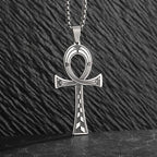 Jesus Christ Cross Mens Necklace Gold Color Cross Religious Pendant Necklace Accessory Chain Accessories