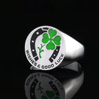 Four Leaf Clover Ring — 925 Silver