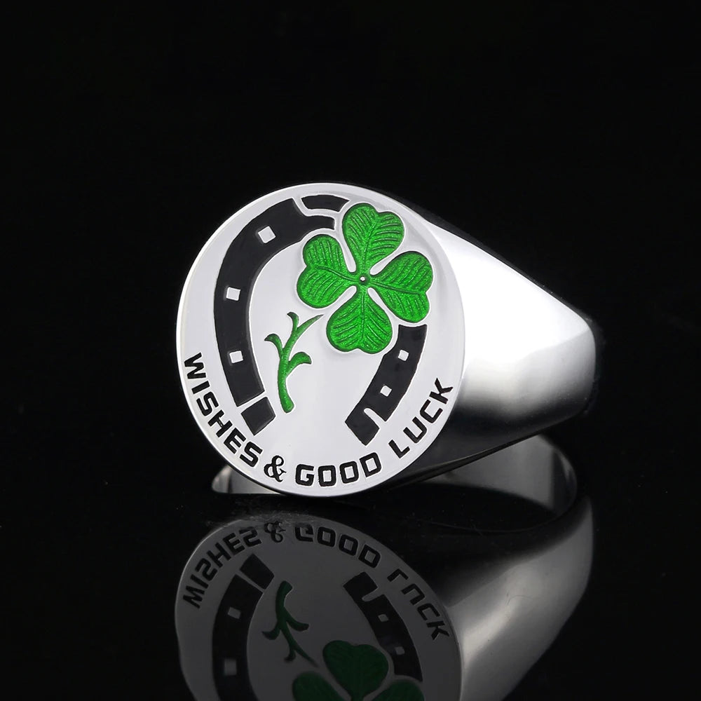 Four Leaf Clover Ring — 925 Silver
