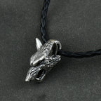 Viking Wolf Head Necklace Pendant Norse Viking Amulet Men Women Original Animal Jewelry