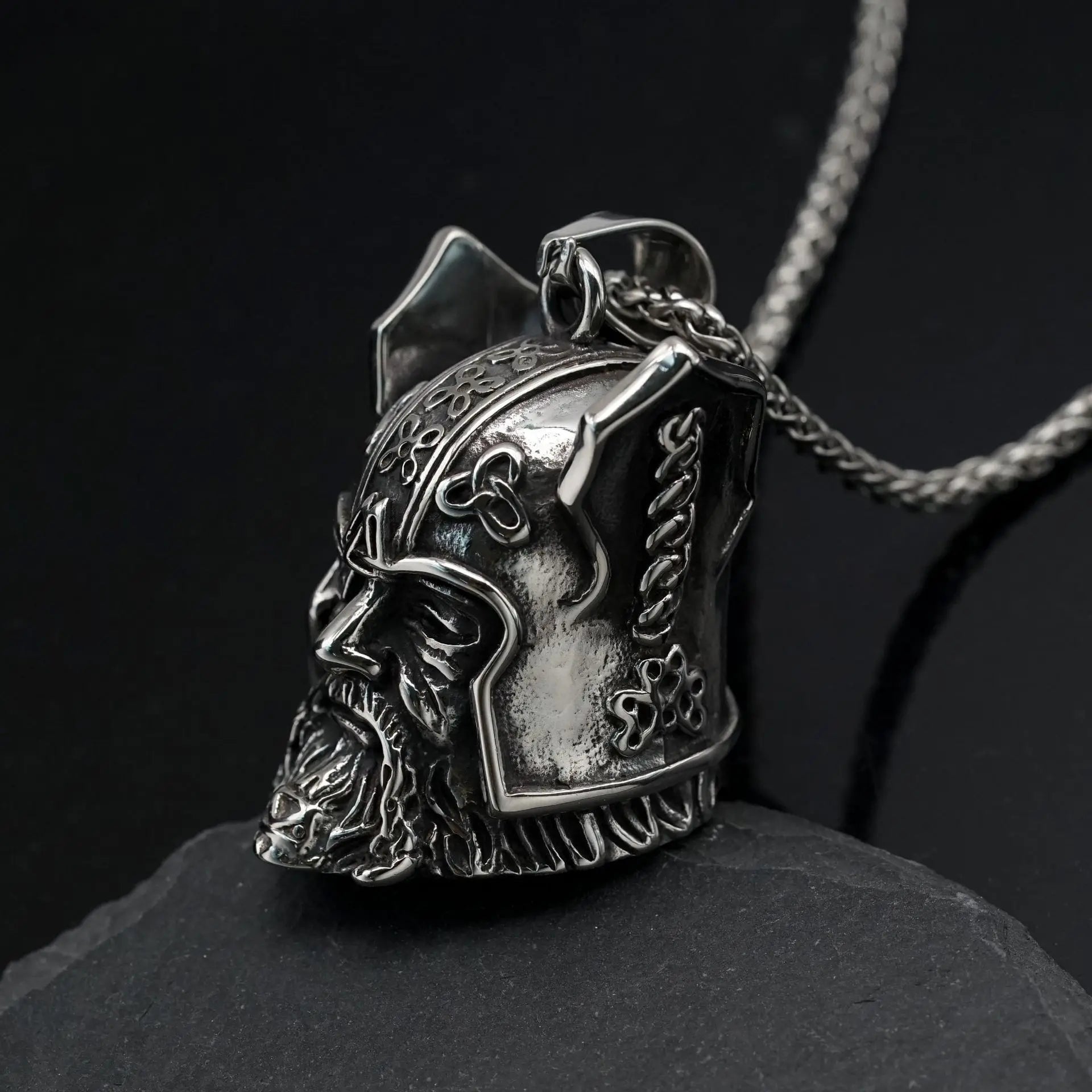 Odin Steel Pendant Motorcycle Retro Viking Nordic