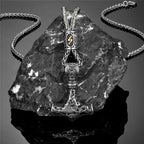 Thor's Hammer Mjolnir Pendant Necklace — Gold-Tone