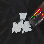 925 Silver VVS Moissanite Letter Pendant