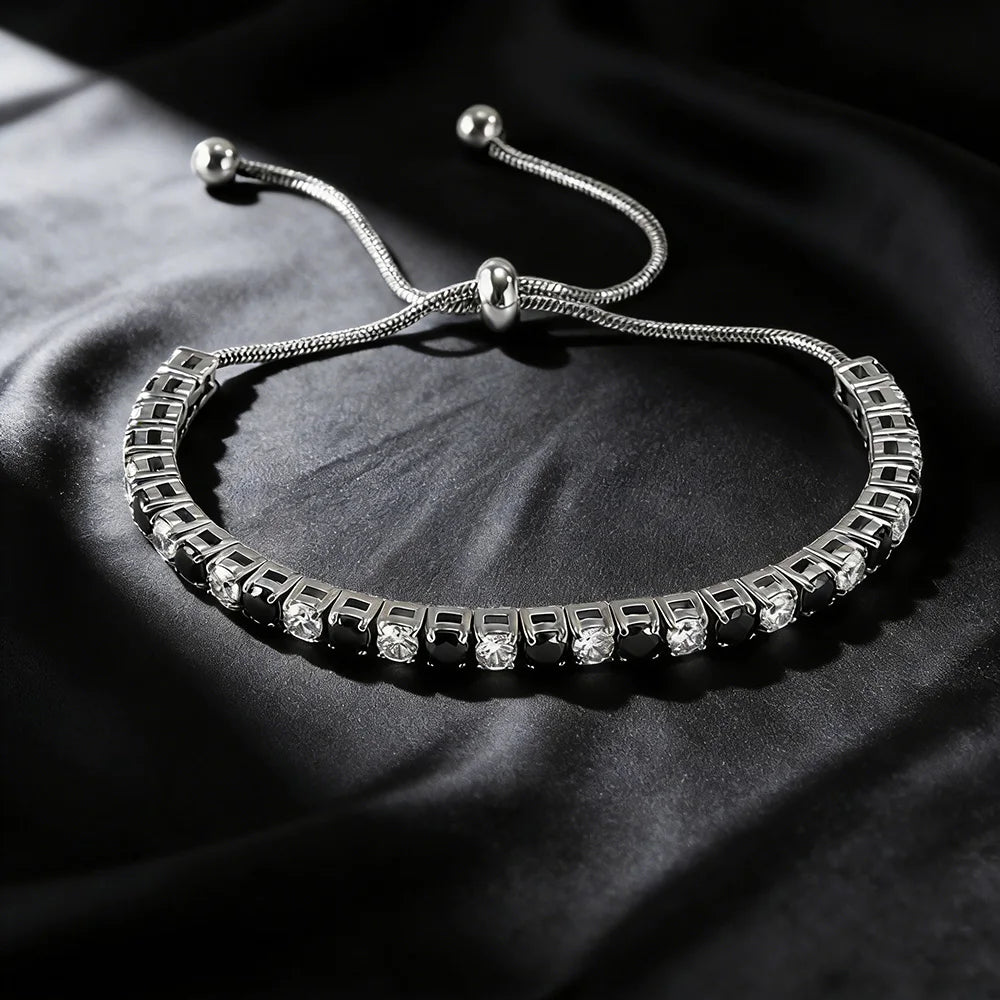 Tennis Bracelet 316L Stainless Steel 3MM Gradient