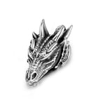 Dragon Head Pendant Necklace — Stainless Steel