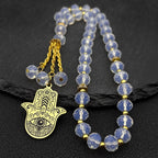Hamsa Hand Pendant Necklace — Stainless Steel