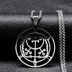 Sigil de Lucifer Baphomet Necklace — SS