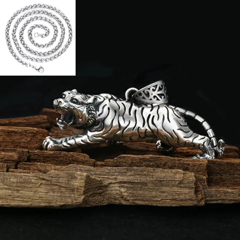 Lion 925 Silver Pendant Necklace