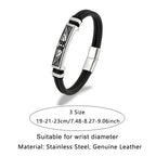 Wire Rope Skull Wings Bracelet — Stainless Steel