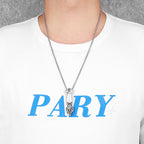 Squid Pendants Men Simple Necklaces 316L Stainless Steel Deep Sea Squid Chains Punk Rock Punk for Friend Male Jewelry