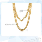 Gold Chain Necklace 6mm — Gold