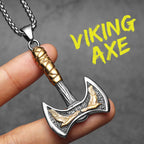 Viking Phoenix Axe Men Necklaces Stainless Steel Pendant Chain Women Punk Fashion Jewelry New In Accessories Gifts Wholesale