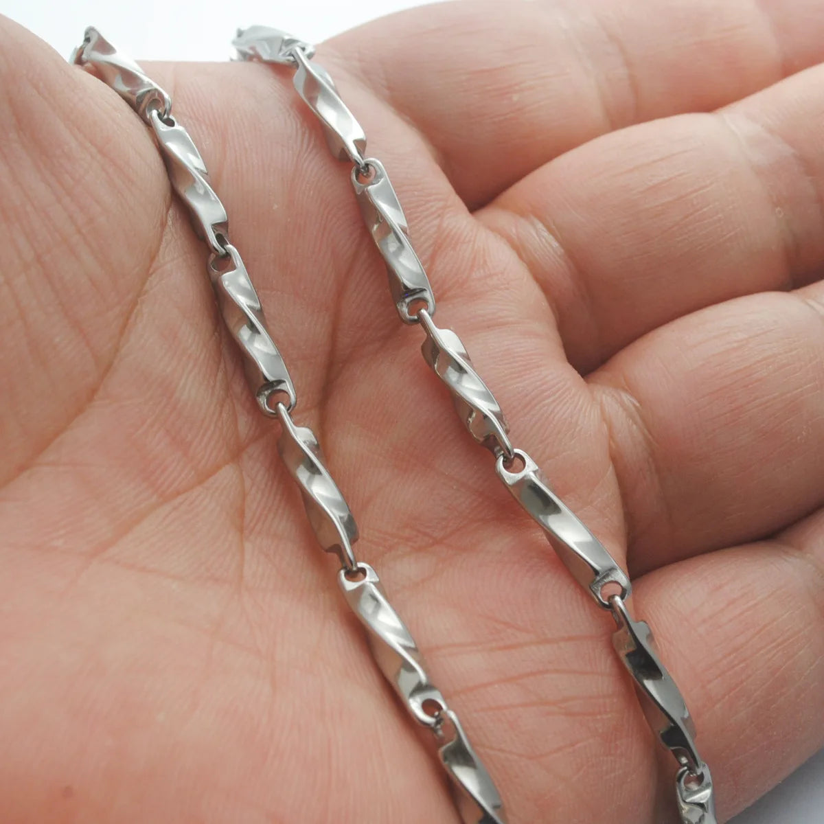 Steel Chain 38MM Mobius 50cm-80cm Long