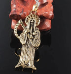 Gothic Death Scythe Pendant Necklace