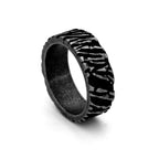 Fashion Punk Stainless Steel Fire Dragon Rings For Men Women Hip Hop Biker Vintage Vikings Animal Ring Amulet Jewelry