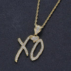 Men\'s Hip Hop Iced Out Dollar Sign Money Pendant Necklace Men\'s Punk Rap Rock Party Jewelry