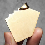 Lucky Poker Flush Pendant Necklace — Stainless Steel