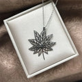 Stainless Steel Necklace For Women Man Maple Leaf Choker Pendant Chain Necklaces Engagement Jewelry korean Fashion NEW