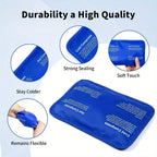 Gel Ice Pack for Injuries Reusable Soft Freezer Ice Bag with Strap Hot Cold Compress Packs for Swelling Bruises Surgery