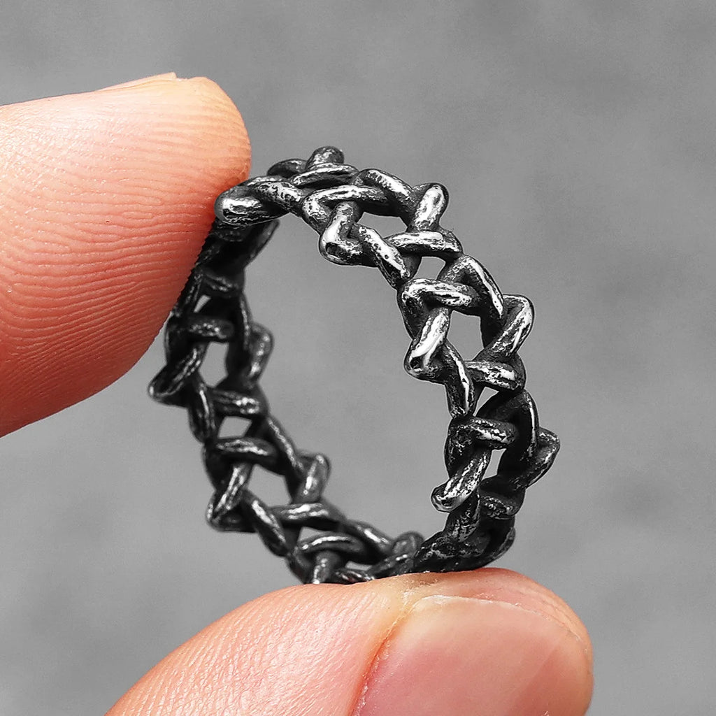 Star Ring — Stainless Steel